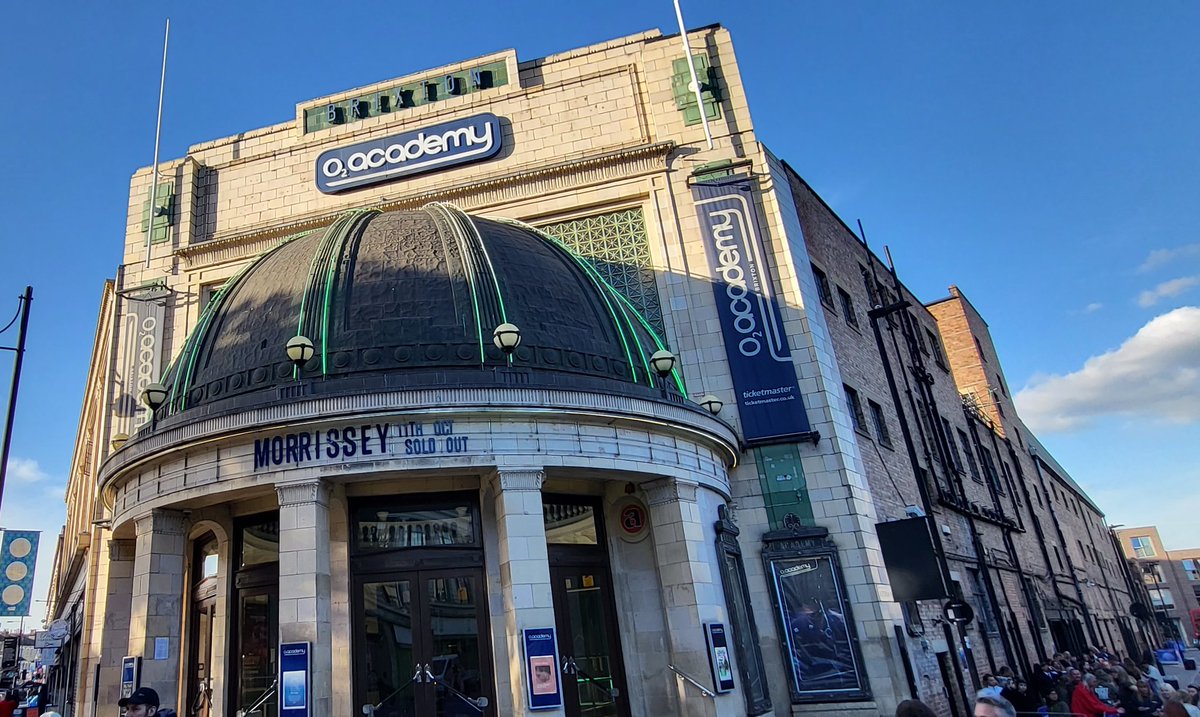Brixton Academy tonight to see The Main Man again 😎

#Morrissey #BrixtonAcademy