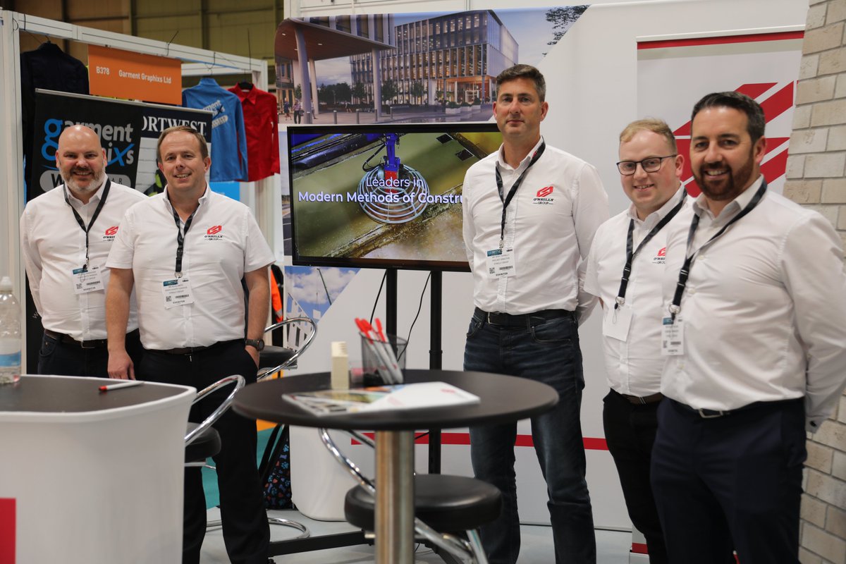 It was such an enjoyable and successful few days at the UK Construction Week show in Birmingham last week. Our team spent 3 days showcasing our precast concrete products along with our new architectural brick-faced wall panels. It was a pleasure to meet you all!