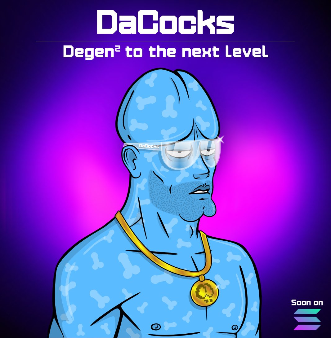 Hey Fam, who wants a #DaCocks GIVEAWAY? 🎉

1️⃣ Show your DaCock below

2️⃣ Tag one or more friends who deserve to receive a FREE ONE

3️⃣ To be eligible, your friends will need to follow <a href="/DaCocksNFT/">DaCocks NFT {💦,💦}</a> 

That's it! 💦

#SolanaGiveaway #SolanaNFTs #NFTs