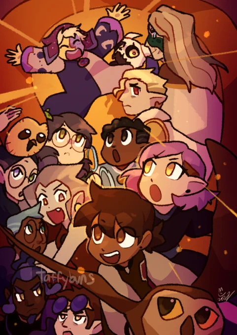 hello #portfolioday ! i'm a PH based remote illustrator currently working as a multimedia artist and colorist!i'll be available for more work december onwards! taffybuns.com 