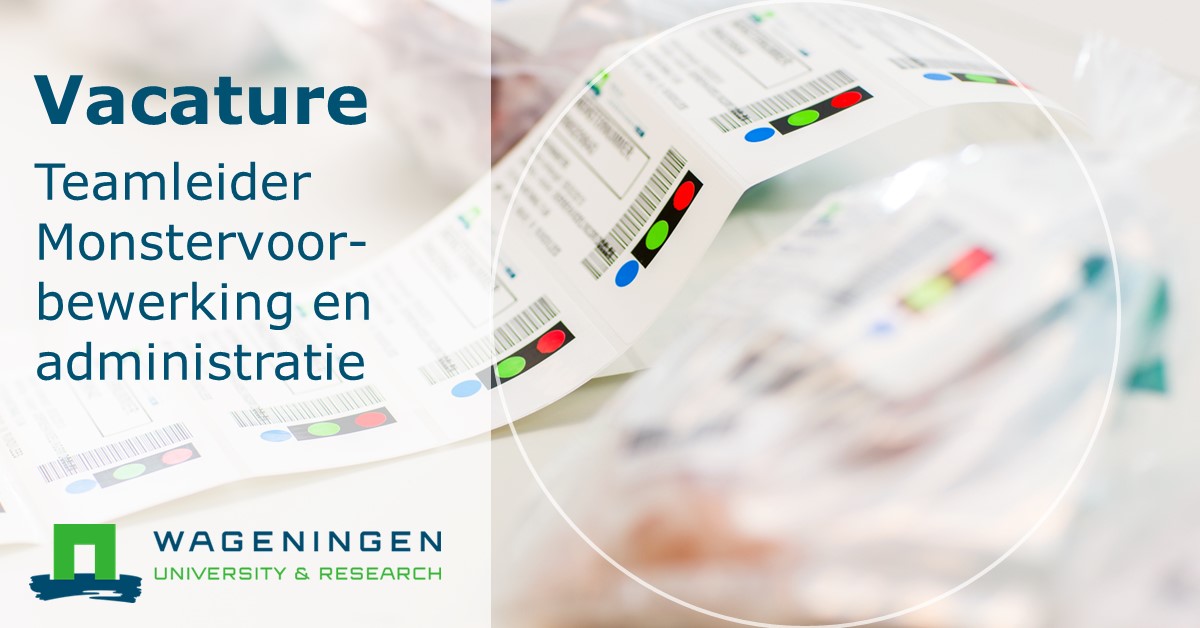 WURfoodsafety's tweet photo. 📣 Heb jij affiniteit met voedsel en interesse in #voedselveiligheid? Ben jij een ervaren #teamleider en kun jij het beste uit jouw team halen? 

📌Wij hebben een #vacature Teamleider voor het team Monstervoorbewerking en -administratie.Kom @werkenbijWUR 👉https://t.co/d9WejLWUj6 https://t.co/sIhmkvVnWZ