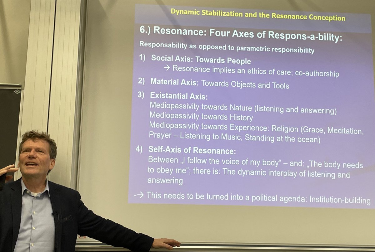 A group of university colleagues had a great day with prof Hartmut Rosa on his theory of resonance and how it fits in the overall understanding of his social theory of postmodern social changes. Thank to Lone Hersted from Aalborg Univ. for organizing the day