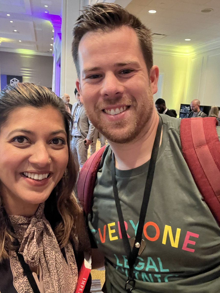 Spotted @EveryoneLegalBC supporter <a href="/Schmidt11S/">Spencer Schmidt</a> at the <a href="/goclio/">Clio</a> #cliocon in Nashville:)