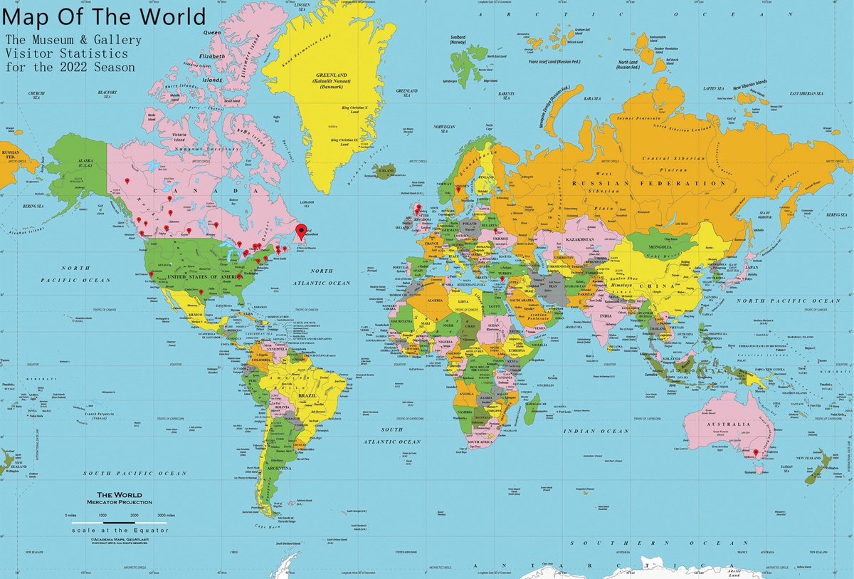 As we come to the end of the 2022 tourism season, we would like to thank everyone who visited the museum and gallery. From the U.S. to home to Ukraine and beyond, your support means the world to us! #comehome2022 #museums