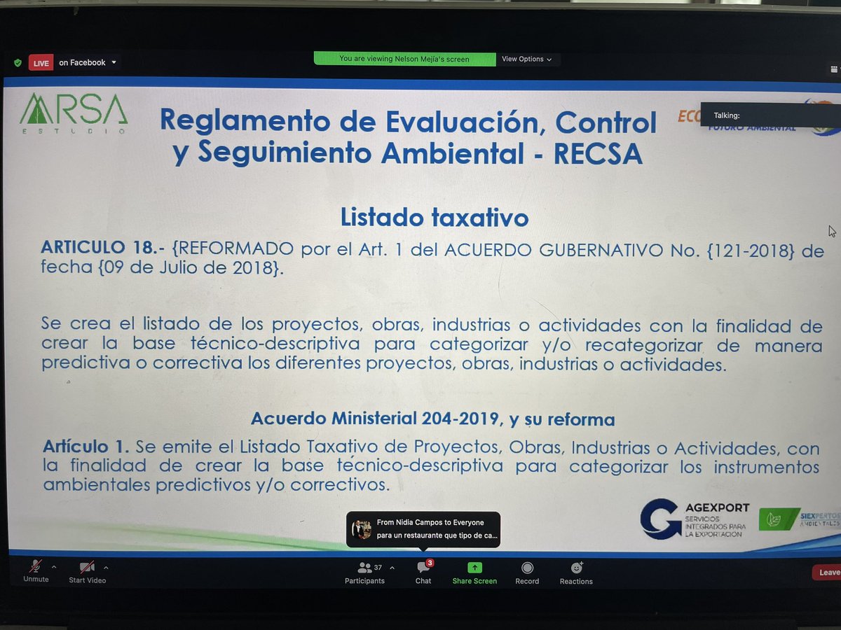 El Acuerdo Gubernativo No. 317-2019 indica que las empresas que no presenten el instrumento ambiental antes del 16 de diciembre de 2022, se les aplicará una multa de Q5 mil a Q100 mil. <a href="/SiexDeAgexport/">@SIEXdeAGEXPORT</a>