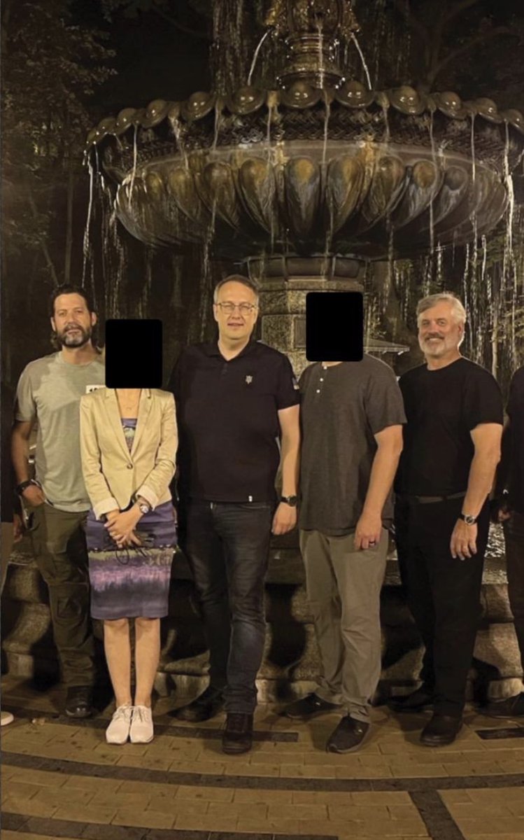 CyberluxC's tweet photo. The recent attacks in UKR including the pedestrian bridge in the center of Kyiv are personal for our #CyberluxDefense Team, pictured here with @TheDroneWarrior and @Gerashchenko_en in the Kyiv central park. We will do all we can to help. More updates as allowed!
$CYBL πΊπ¦ https://t.co/tdxvFN9rQP