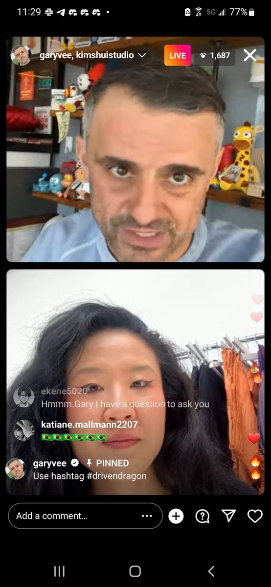 Krissy (she/her) (@bckrissy) on Twitter photo I loved watching <a href="/garyvee/">Gary Vaynerchuk</a> interviewing <a href="/kimshuistudio/">KimshuiStudio NY</a> today. Bringing more women into the web3 fold is awesome.
I need one of these hoodies to rock the streets of nyc. 🗽❤️ #drivendragon I loved watching <a href="/garyvee/">Gary Vaynerchuk</a> interviewing <a href="/kimshuistudio/">KimshuiStudio NY</a> today. Bringing more women into the web3 fold is awesome.
I need one of these hoodies to rock the streets of nyc. 🗽❤️ #drivendragon