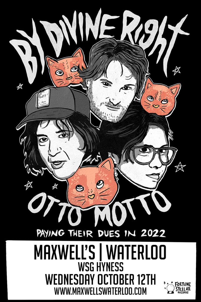 Hey friends in #Kitchener+#Waterloo! @ByDivineRight brings their OTTO MOTTO tour to <a href="/maxwellsmusic/">Maxwell's Waterloo</a> on WED with guests Hyness! Tix here ➡️ maxwellswaterloo.com/event/by-divin…