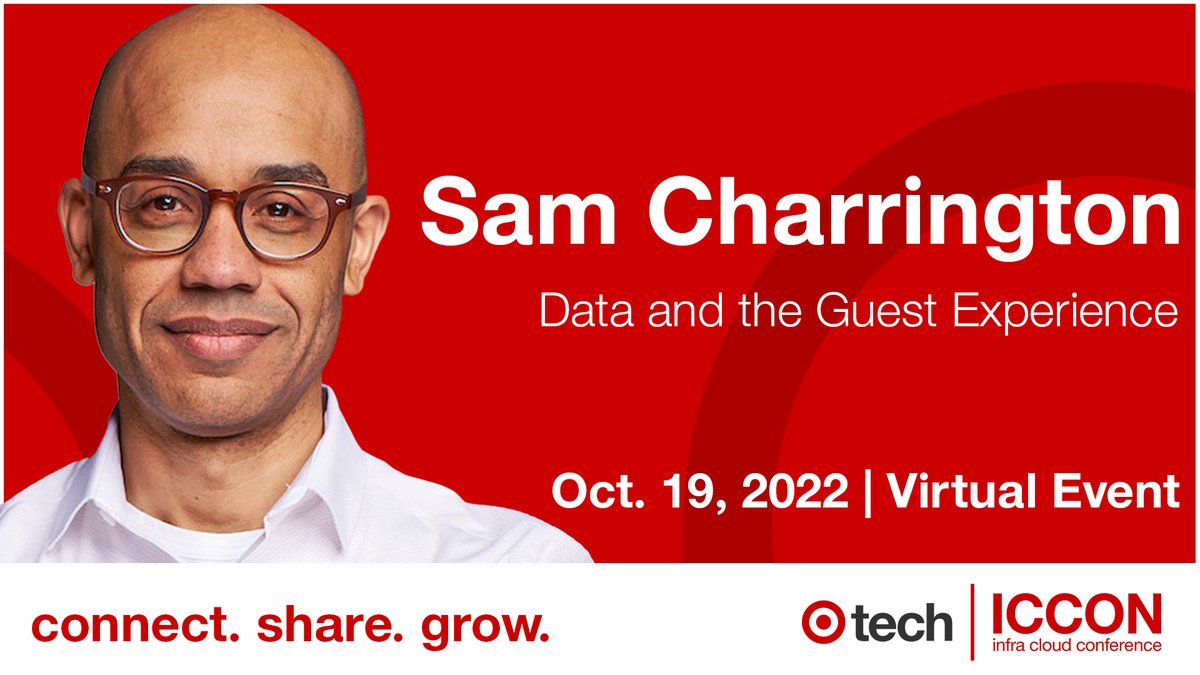 samcharrington's tweet photo. Honored to participate in #TargetTech's 2022 ICCON event. This is a great opportunity to engage &amp; discuss the power of machine learning, data science, data infra &amp; how they connect to craft the guest experience.

Register now: https://t.co/Zd6nkGiDe7 
#BeAnICCON #TargetICCON https://t.co/dUn1QVwzOY