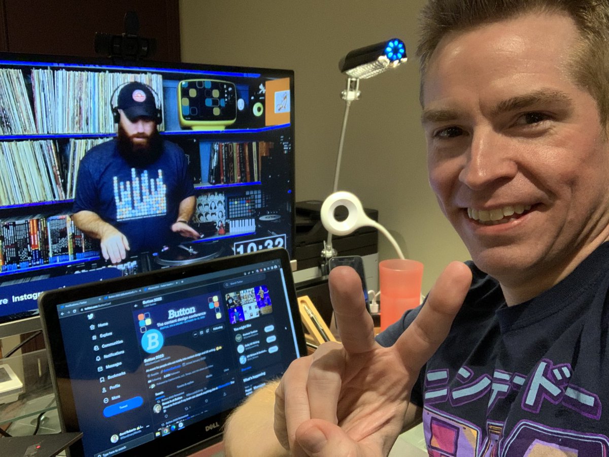 Settling in for Day 2 of #Button2022 <a href="/ButtonConf/">Button</a>