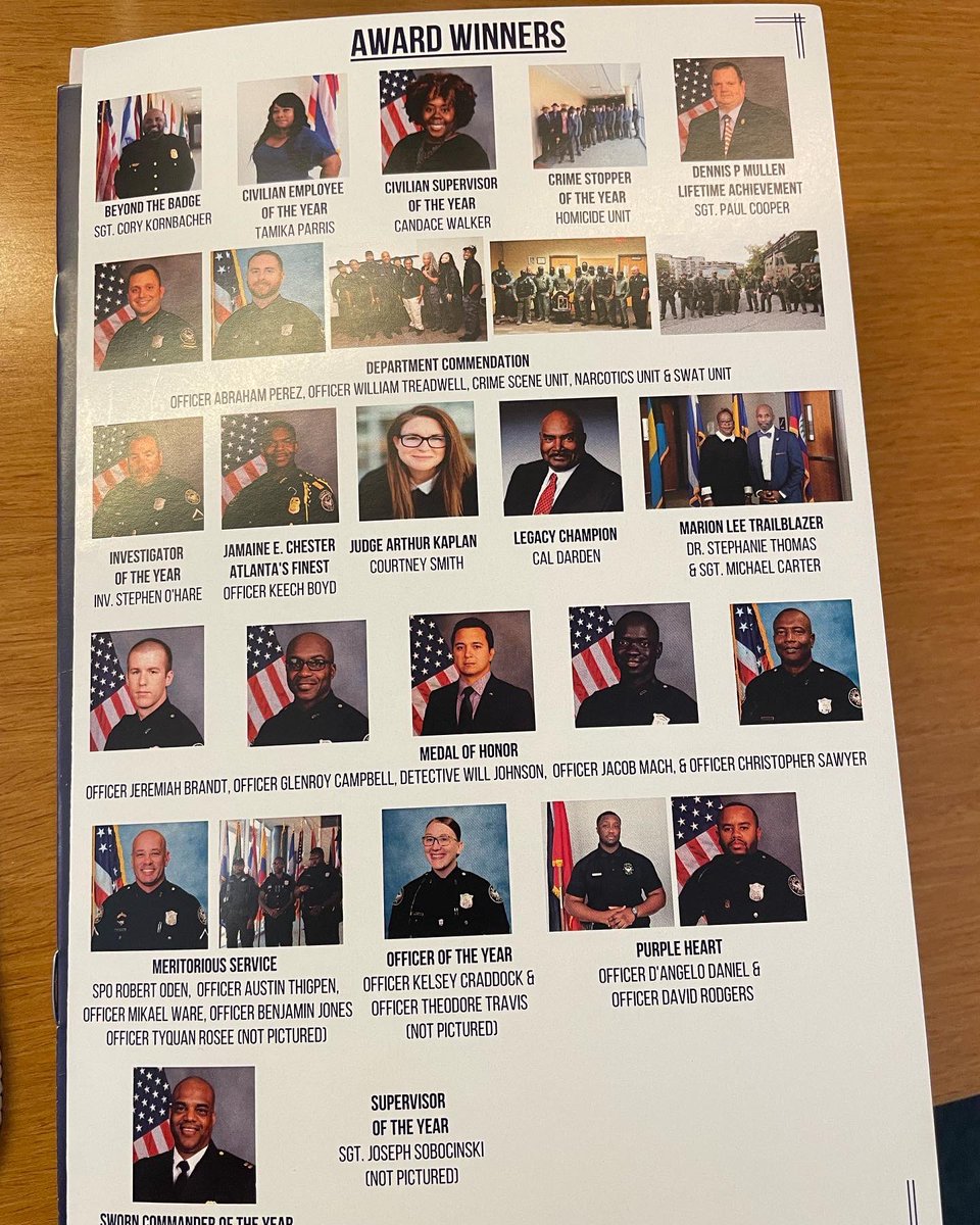Great morning at the 18th Annual Crime is Toast Breakfast with @atlpolicefdn! Truly inspiring to honor the brave individuals of the APD who help keep our communities safe. Special shout out to @apspdchief who does so much to protect the students and staff at @apsupdate.