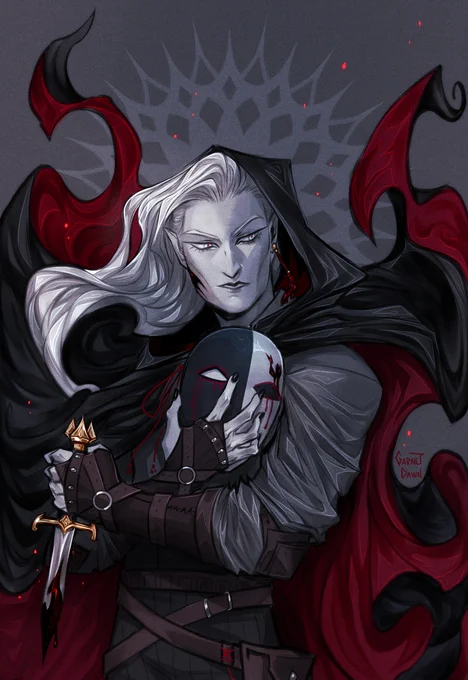 Ayy! #PortfolioDay I'm Garnet, freelance artist focused on dark fantasy and character art~!   