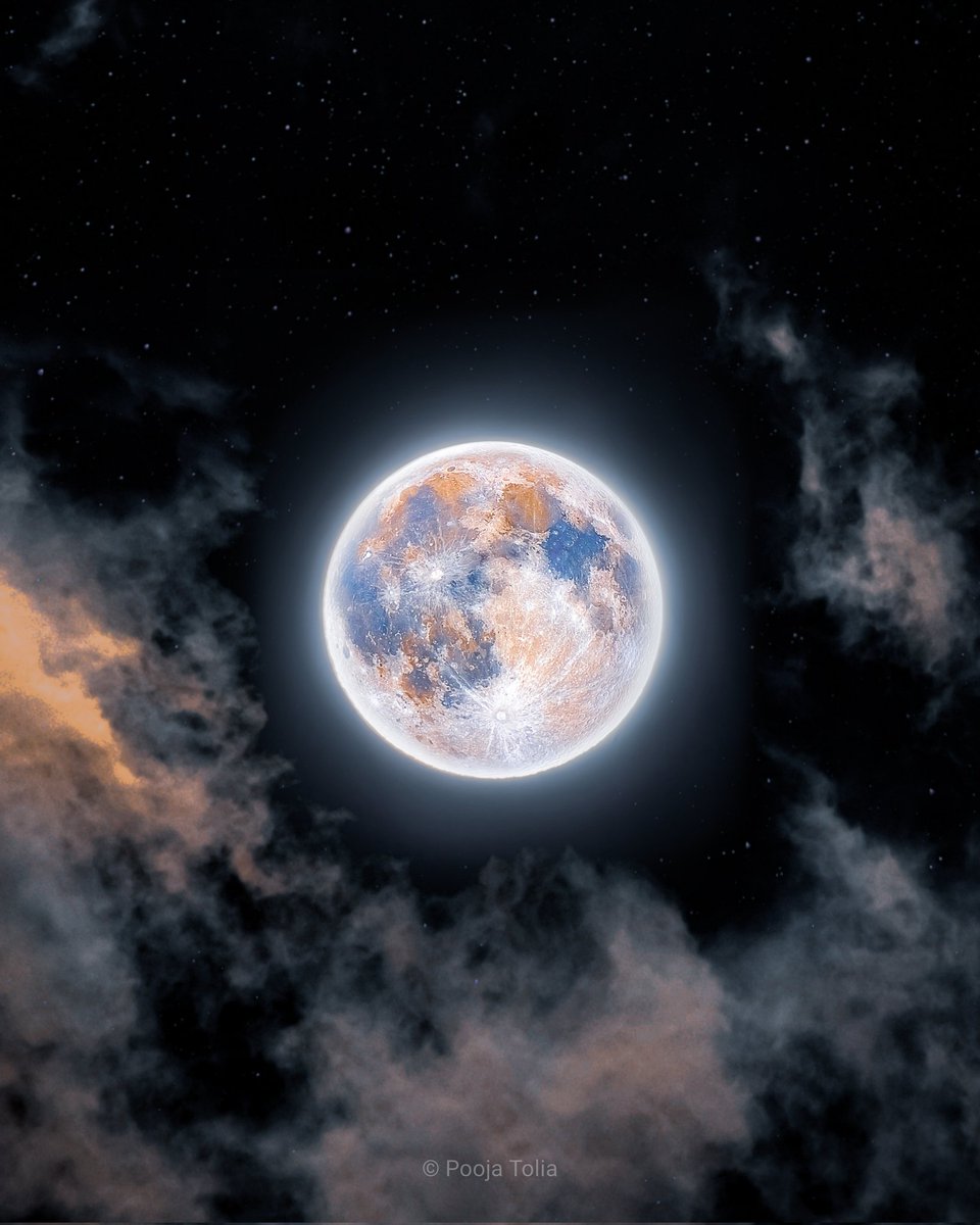 Electric Full Mineral Moon! :D A blend from my moon collection. #nasamoonsnap #fullmoon #Fullmoonparty #astrophoto