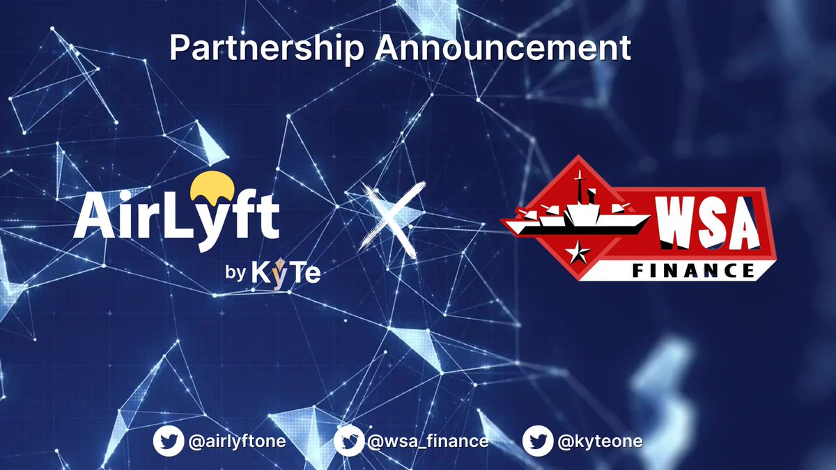 AirLyft 🤝 <a href="/wsa_finance/">Warships Of Admirals 🔺</a> 
 
Proud to join hands with their awesome project and team⚡️

WSA is an NFT Based, play to earn Battleship Game on #Avalanche Network #GameFi #NFT
