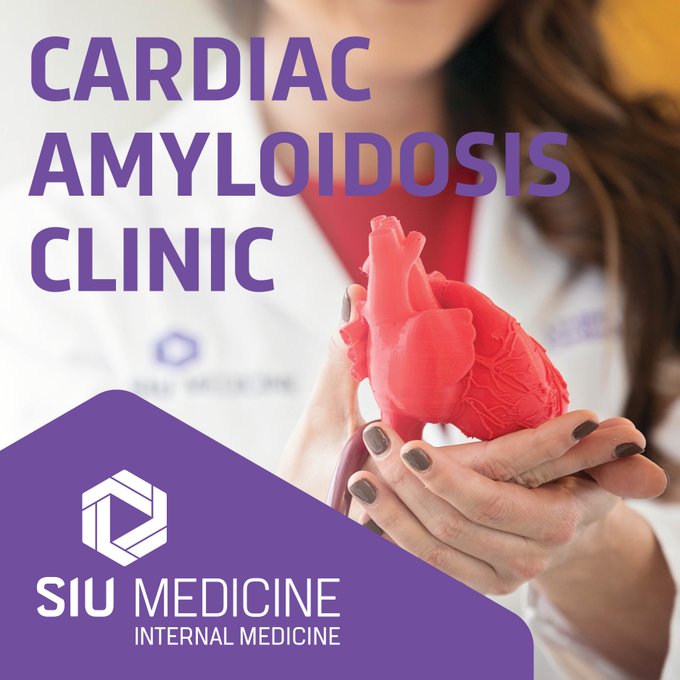 Over 60 and diagnosed with congestive #heartfailure? It could be caused by an underdiagnosed condition called #CardiacAmyloidosis. Talk to your primary care provider and see a specialist. Visit siumed.org/treatment/card… or call 217-545-8000 and ask for an appt with Dr. Hegde.