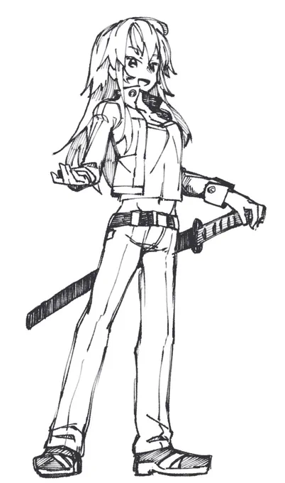 描き方忘れた 