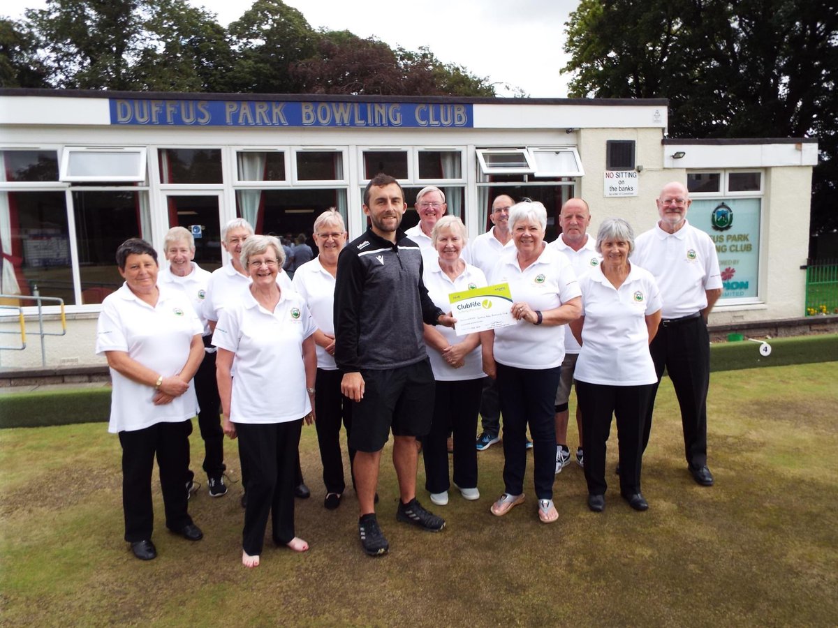 CLUB FIFE ACTIVITY PROVIDER - We're pleased to be supporting Duffus Park Bowling Club who have achieved 'activity provider' status in our club accreditation scheme. Here's to a productive off-season planning for 2023!