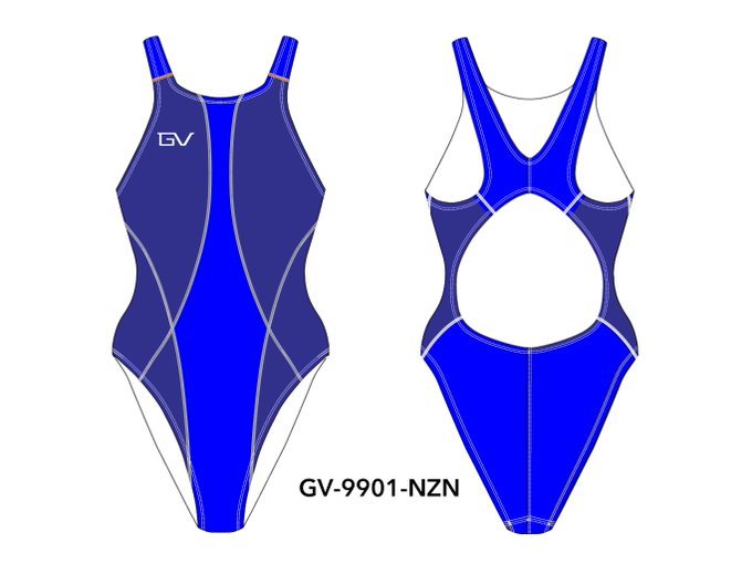 昨日支援サイトに挙げた新作競泳水着デザイン案
青はコミケで出せればと画策中!
二枚目は画像だと灰色だけど、実際には黒の光沢素材で作る予定です🦉
#GVシリーズ 