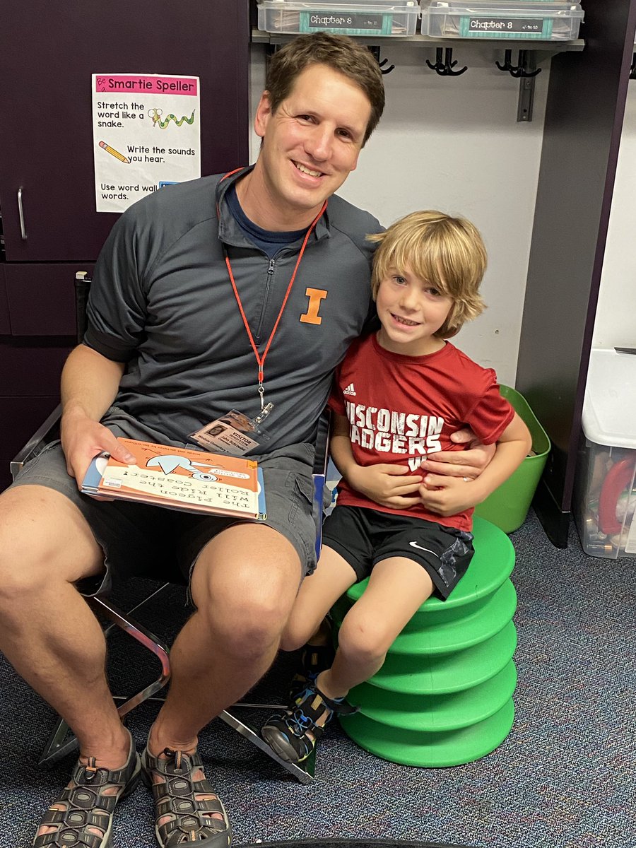 Love our Mystery Reader Fridays! <a href="/WindsorWildcats/">WindsorWildcats</a>