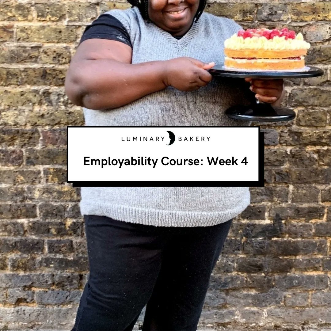 LuminaryBakery's tweet image. Last week was our baker&apos;s fourth week on the #LuminaryEmployabilityCourse and our trainees each baked &amp;amp; decorated their own Vicky Sponge. One trainee said, &quot;“Every time I leave Luminary, I feel proud of myself for whatever it is I have just baked.&quot;