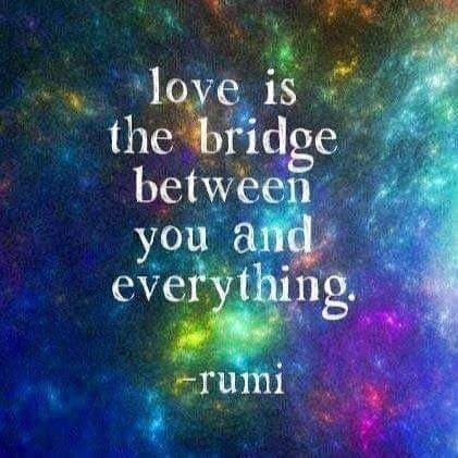 'Love is the bridge between you and everything.' ~Rumi

Yes. Everything. Any questions, just ask. I'll reply from a place of Love! 🙏❤️

Link in Bio.

#mentor #lovemattersmost #businessowner 
#purposedriven #purposedrivenentrepreneur #gratitude