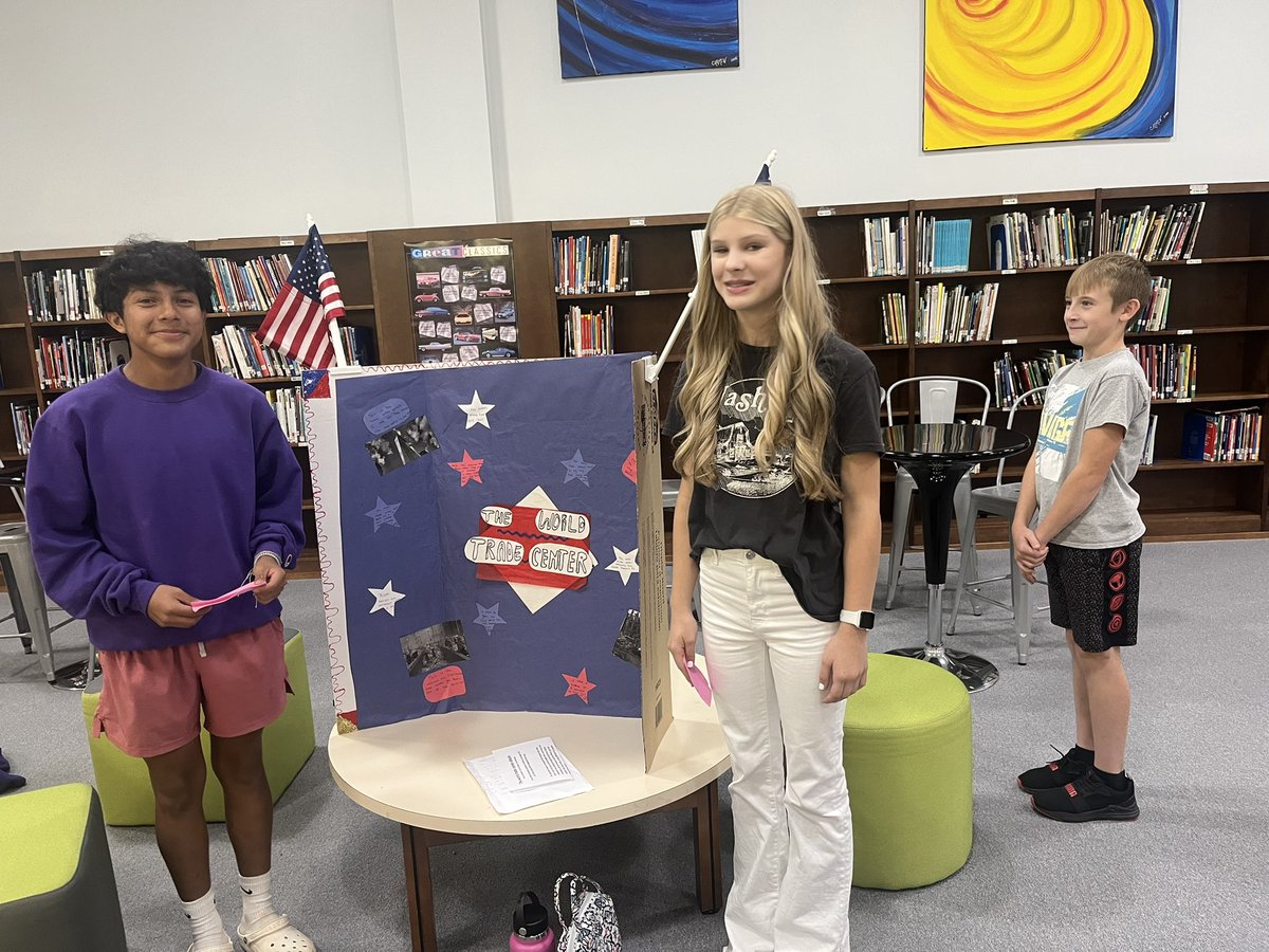 Booksaredivine's tweet photo. 9/11 Patriot’s Day Research projects and ground Zero by A. Gratz @lms_knights @BurkeCoSchools @bcpsncmedia https://t.co/jEzQuuNRIL