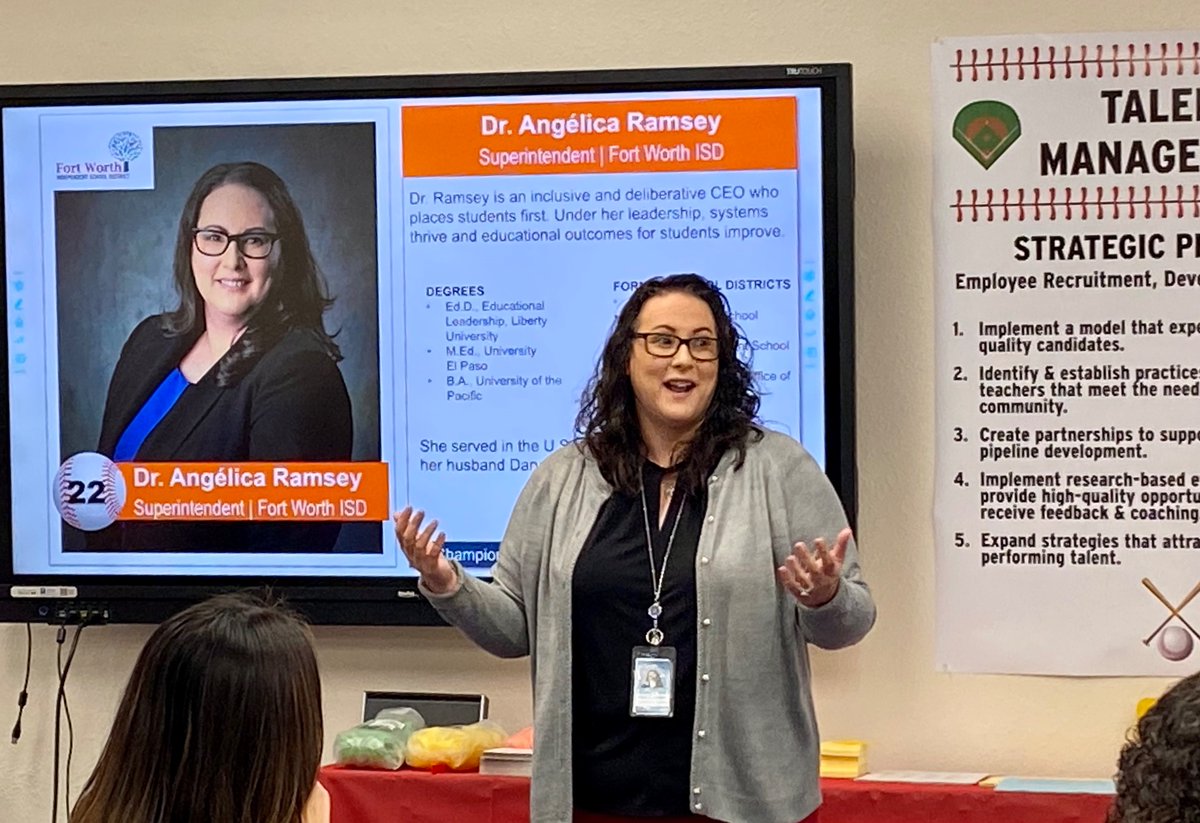 TMFortWorthISD's tweet photo. Thank you @amramsey13 for helping kick off #HiringReimagined2022 @penaraul @lezleylewis @YassminCLee @FortWorthISD @FWISDCareers https://t.co/386LQbk17l