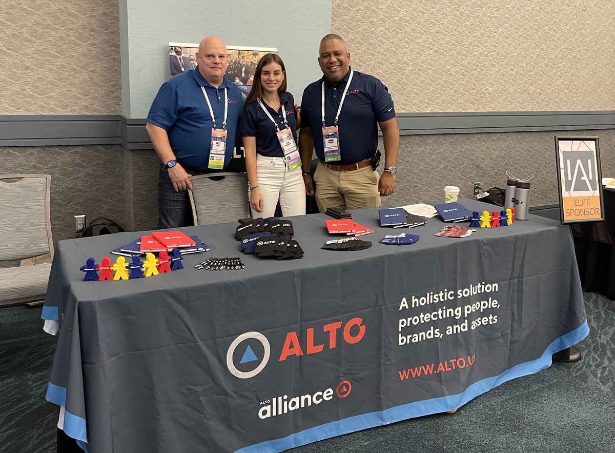 ALTO_US's tweet image. Excited to be attending and supporting the 2022 Elite Training Days in Myrtle Beach this week. Day One, here we go! #ETD2022
#assetprotection @IAInterviewers