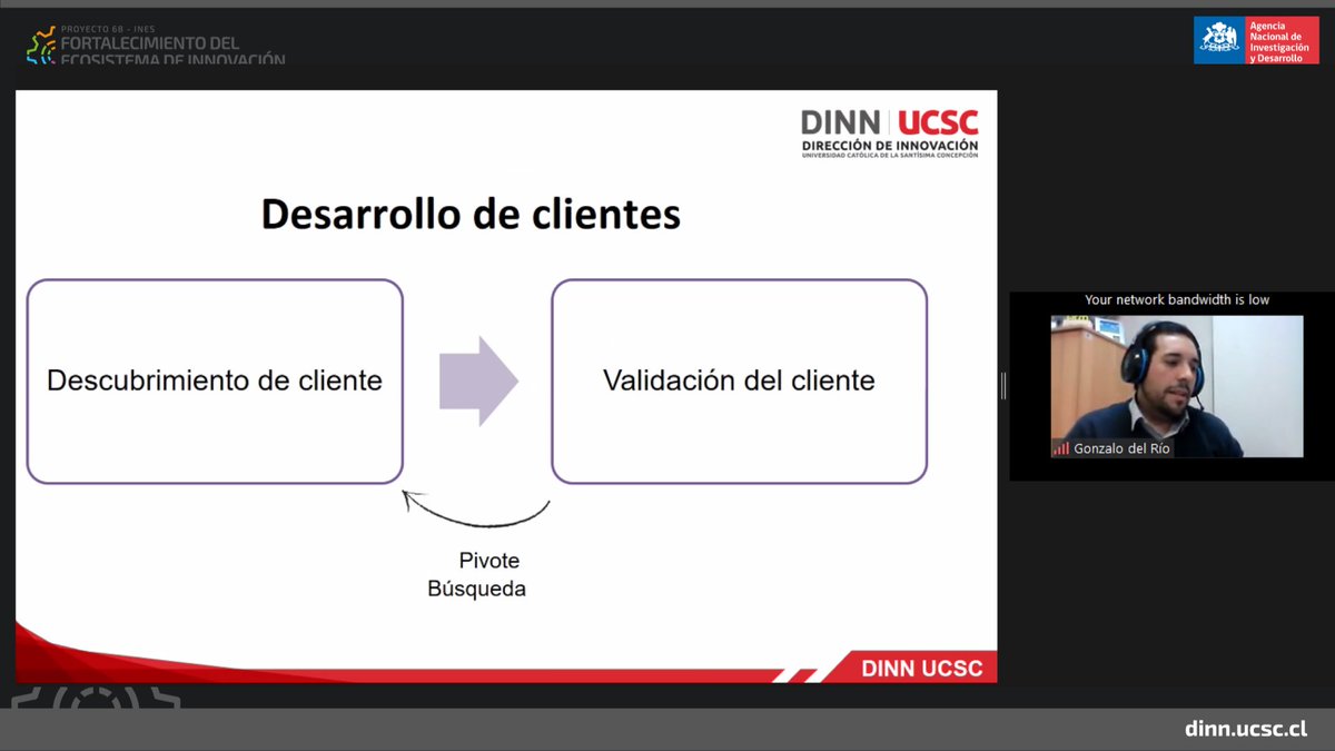 dinn_ucsc's tweet photo. 👩‍🏫Con los talleres de "Gestión Tecnológica" y "Validación de Clientes" finalizamos el Programa formativo en innovación y transferencia tecnológica.
Agradecemos a la comunidad @ucscconcepcion que participó de los cursos.

#InnovaInESUCSC #InnovaUCSC https://t.co/IHmKAyEVNg