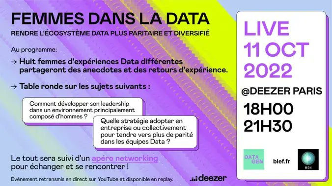 If you cannot attend tonight's 'Women in data' meetup physically, you can attend it virtually! 
▶️ Just follow the link and join the roundtable discussion: youtu.be/irl0s0o7EpY