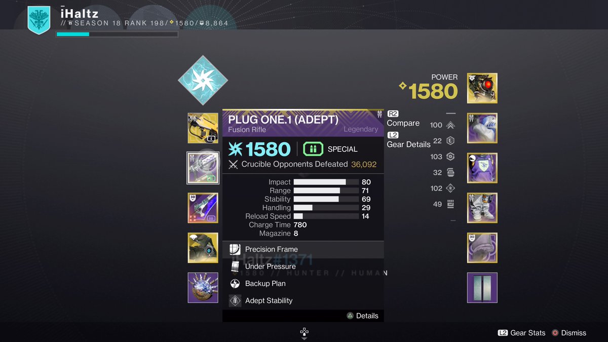 Cracked gamers🤧 #bowgamer #fusiongamer #hesjustbetter #cringe #Destiny