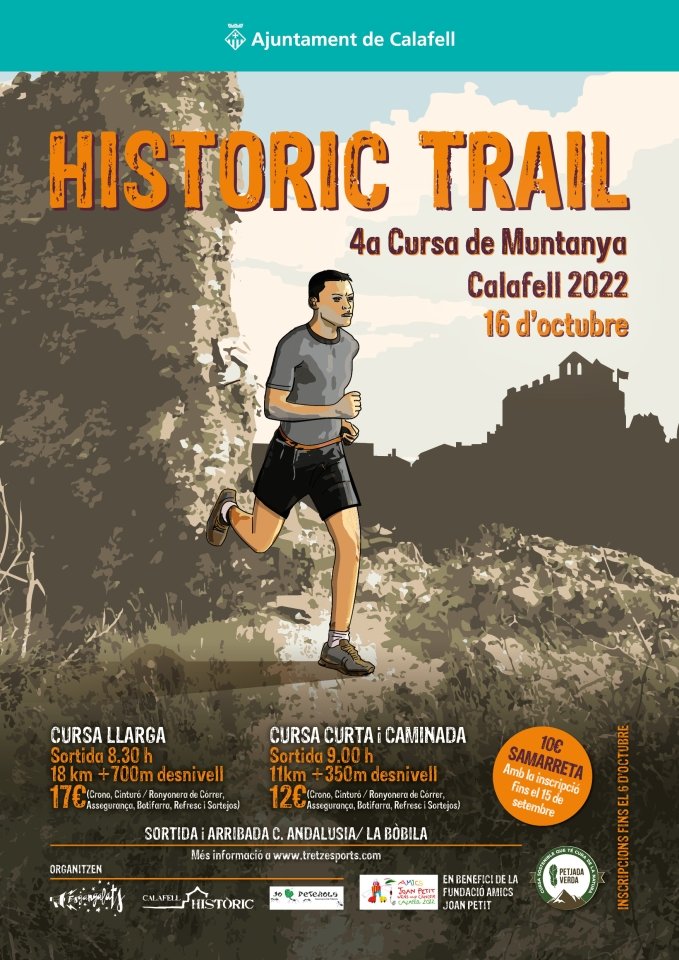 AmicsJoanpetit's tweet photo. Tot a punt aquest diumenge 16 per Historic Trail Calafell 2022!! 💪💪
#stickcontent
#infotrailcatalunya
#amicsjoanpetitnensambcancer
#esportsolidari
#calafell
#cursesdemuntanya
#calafellhistòric
#historictrailcalafell https://t.co/eWNUt3iaAK