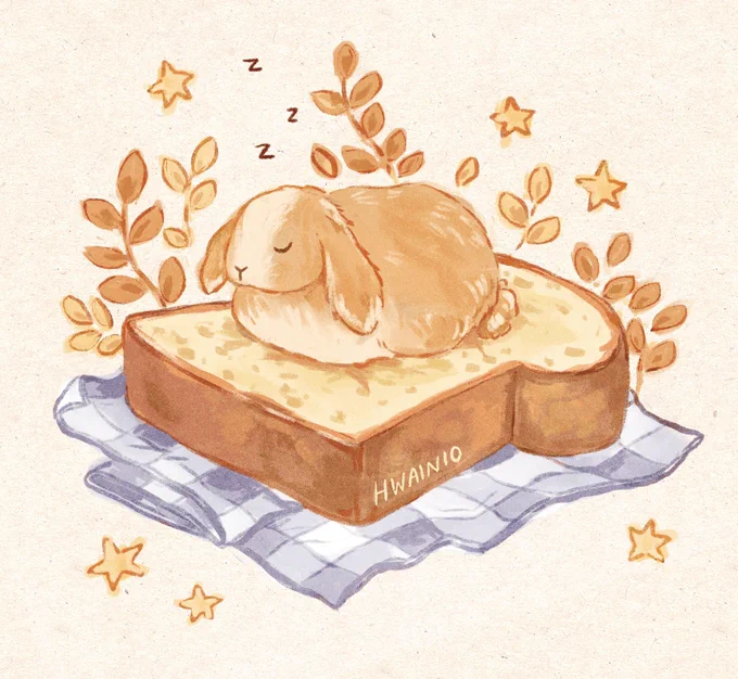    this goes out to all the people that want to sleep on a slice of bread 
