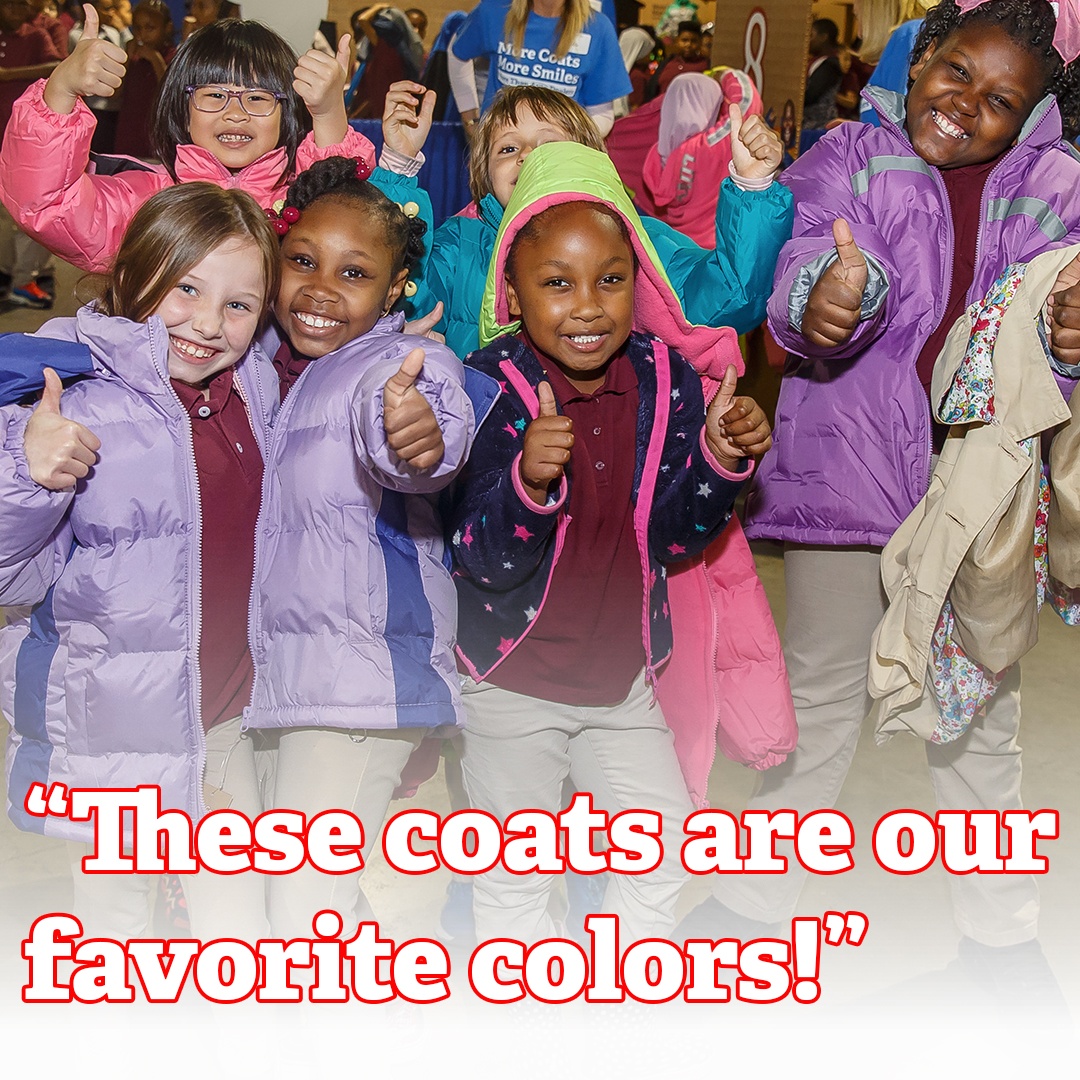 A brand-new coat means so much more than warmth for a child. It's something to be proud of and excited about.

#MoreThanAutoDealers ➡️ bit.ly/3fjA96v