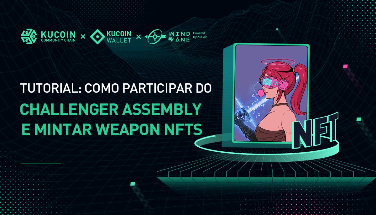 KuCoinPortugues's tweet image. A #KuCoinCommunityChain iniciou o segundo capítulo da “Campanha #KCC: Challenger Assembly”. Todos os challengers (desafiantes) são bem-vindos para se juntarem ao Challenger Assembly e ganharem até 4 Weapon NFTs

@KCCOfficialTW @kccoficialBR

Confira: kucoinportuguese.medium.com/tutorial-como-…