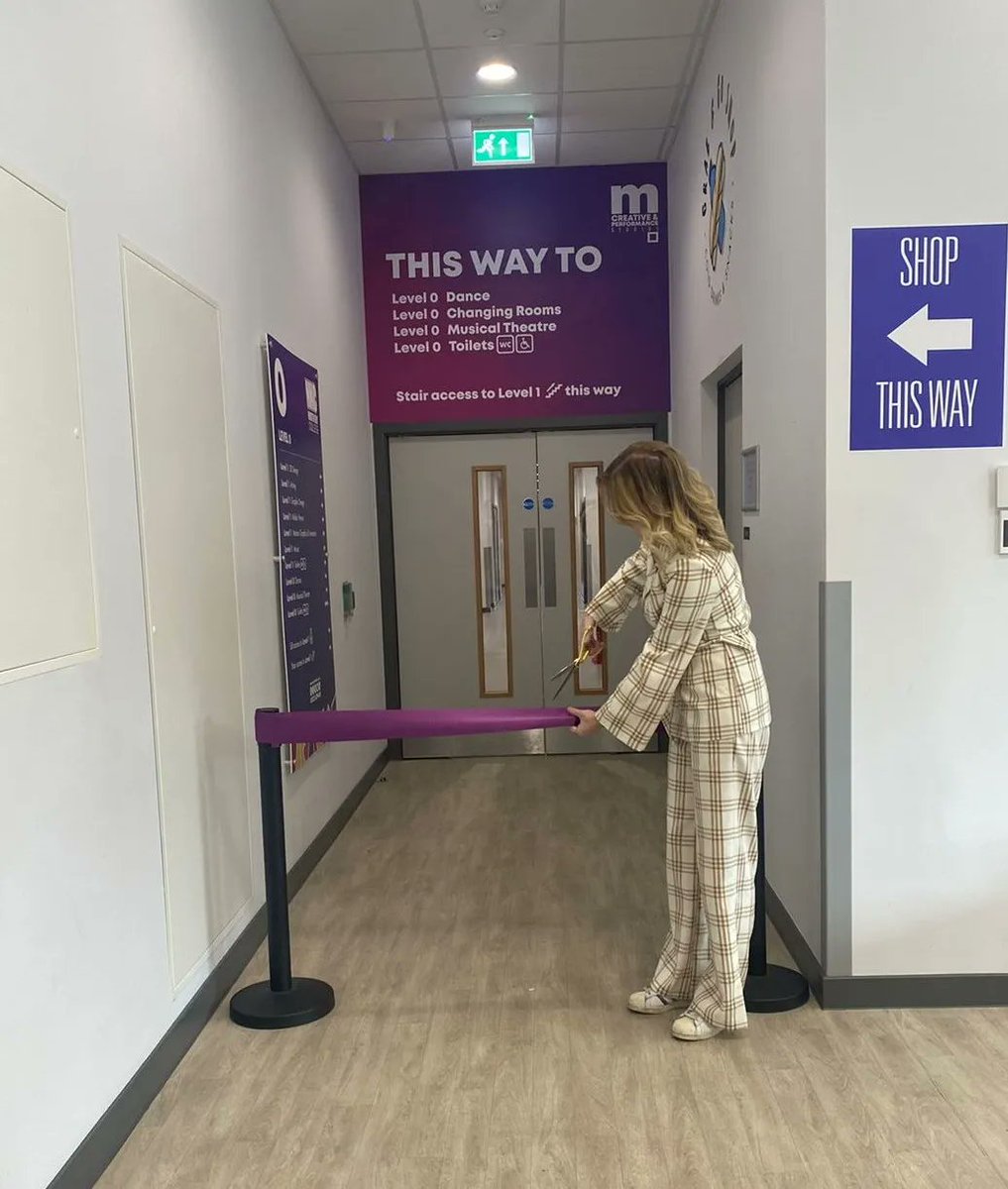 NKCollege1's tweet photo. Our Miskin Creative and Performance Studios are officially open! 🎉 It was a pleasure to show our guests around the state-of-the-art facilities and showcase what our students have been working on. 🙌 #GettingBuildingFund https://t.co/CMoPbVqiHZ