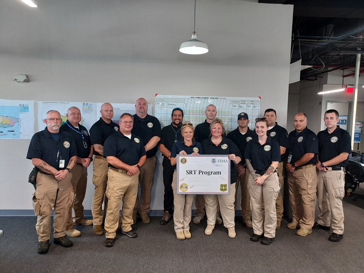 ReadyNJ's tweet photo. The NJ-AHIMT is safe at home after serving 18 days in Puerto Rico

The team was deployed to #PuertoRico under the @fema Supplemental Response Team program to assist with response efforts for Hurricane Fiona. Learn more https://t.co/XUWyu2QgUw #ReadyNJ #HurricaneFiona 
@AHIMTA https://t.co/kehjt56JxQ