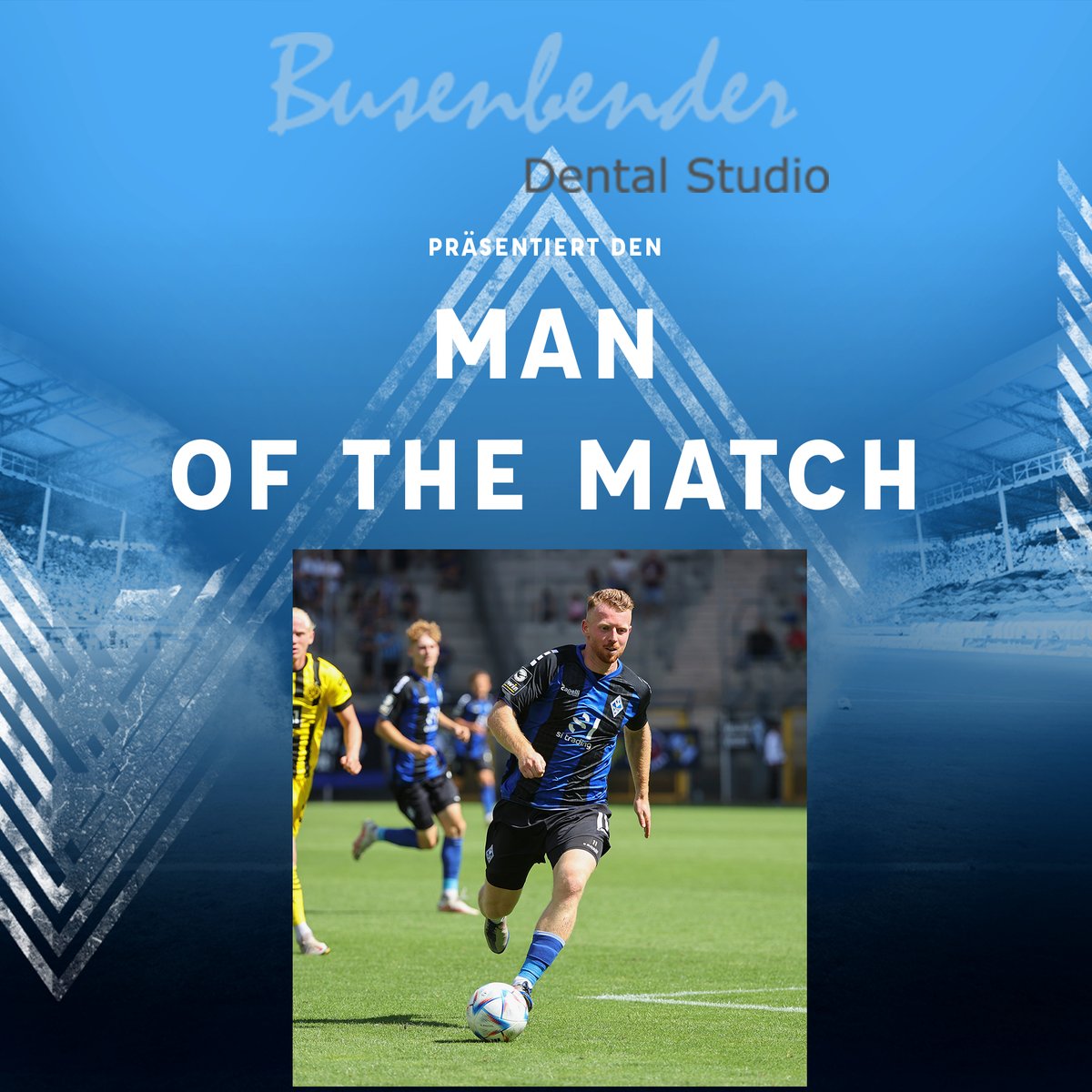 svw07's tweet photo. Mit 43 Prozent aller Stimmen habt ihr Dominik Martinovic zum Man of the Match, präsentiert vom Busenbender Dental Studio gewählt.

Herzlichen Glückwunsch Dome!🔵⚫

 #svw07 #wirsindwaldhof #wirsindmannheim https://t.co/KX2TilXAc6
