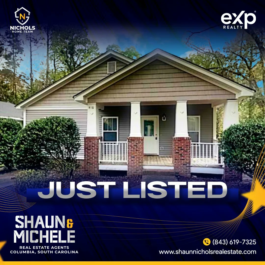 NicholsHomeTeam's tweet photo. 🎉 JUST LISTED FOR #RENT 🎉 
This home features hardwood floors and tons of cabinet space! 

🛏️ 3 Bedrooms 
🛁 2 Bathrooms
🏠 1,267 Square Feet
📞 833-779-0266 to schedule a showing or....

Click Here For More Photos/Details/Pricing 👉    https://t.co/XYBGfJjzD4 https://t.co/FBAkKzPHBT
