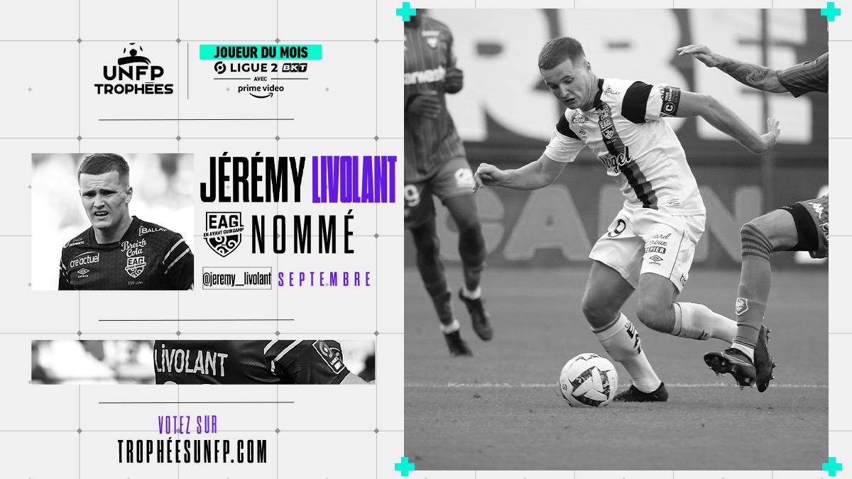 ⚠️ Un danger plane sur la <a href="/Ligue2BKT/">Ligue 2 BKT</a> : un Objet Livolant Non-Identifié fait des misères aux défenses adverses 🛸

On l'appelle L'OLNI... Jérémy Livolant. Il est nommé pour le Trophée du Joueur du Mois de septembre ! 🏆

Votez pour lui : tropheesunfp.com

#TropheesUNFP