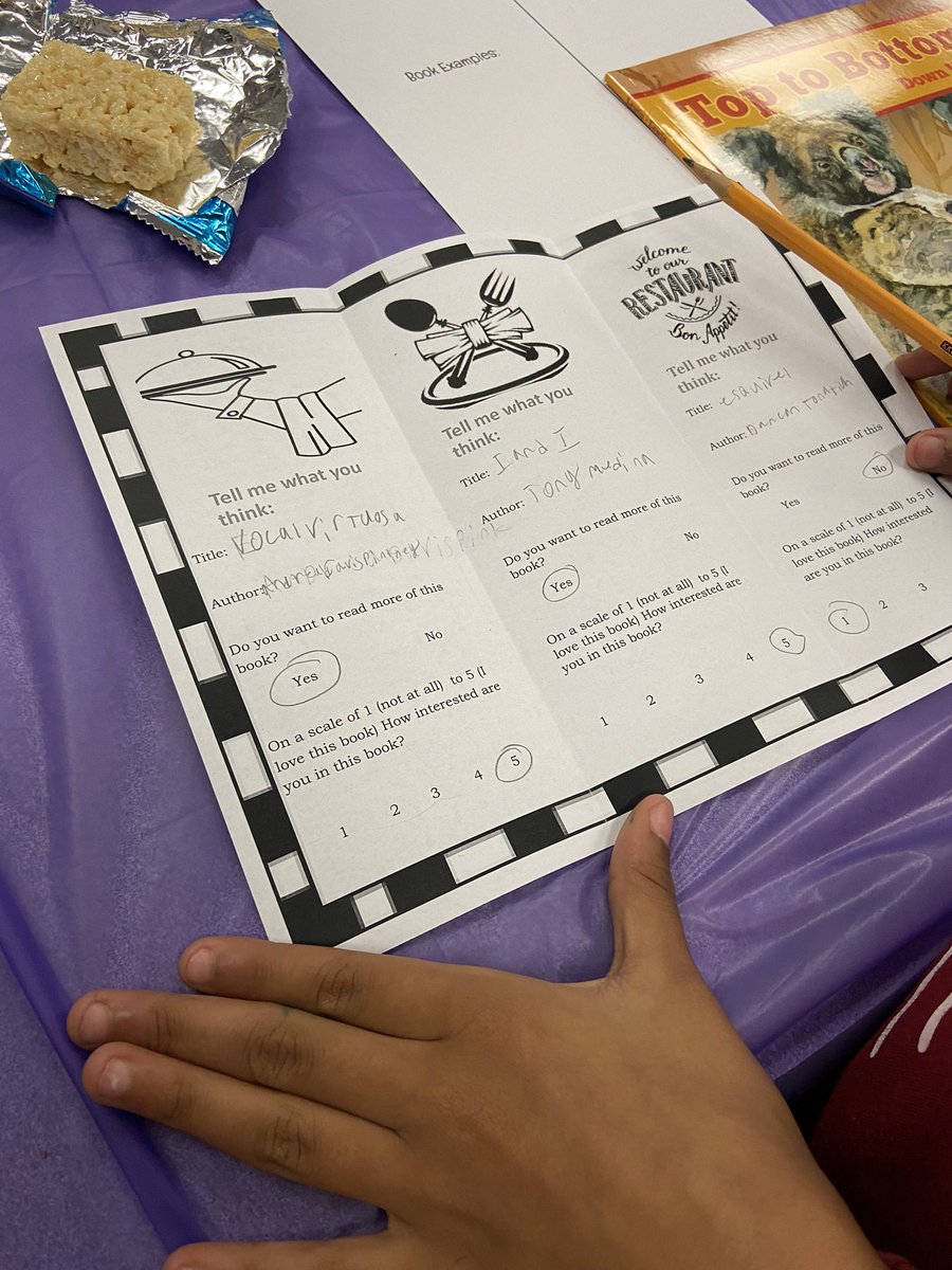 MrsReid18's tweet photo. Enjoying snack and tasting some good literary nonfiction books! @GwenL98 @HumbleISD_HE https://t.co/DYJbpy32kC