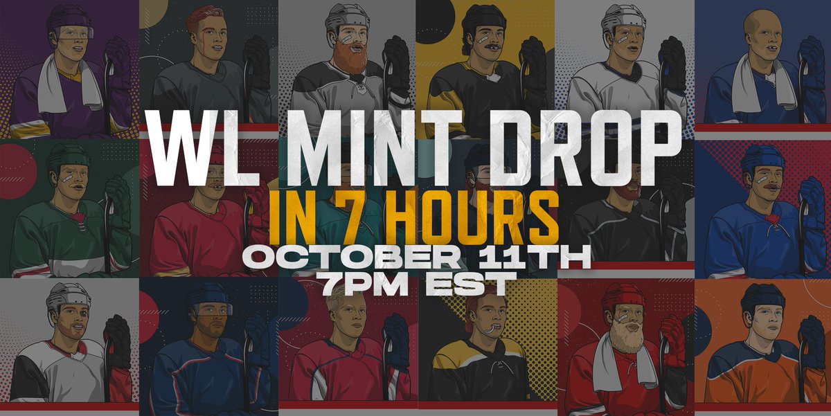 Hey Beauties! We are finally here! WL drop is in 7 hours, at 7PM EST! Here are a few announcements! 🏒