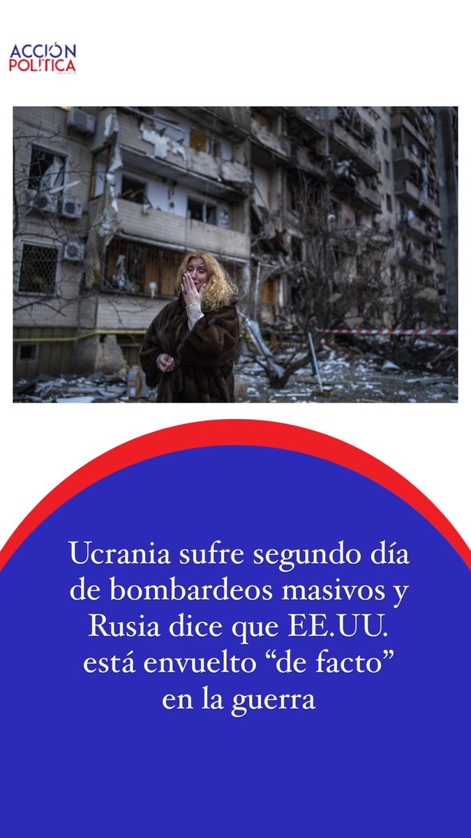 Ucrania 🇺🇦 vive su segundo día de bombardeo por parte de Rusia 🇷🇺 #UcraniaBajoAtaque