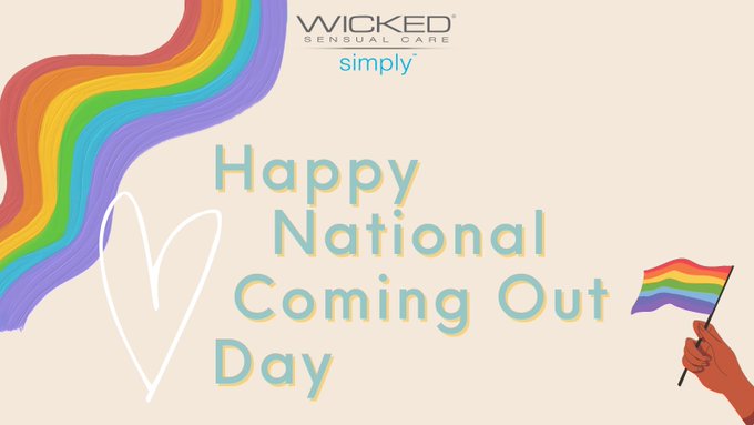 Happy National Coming Out Day! Whether or not you choose to share this part of yourself with those around