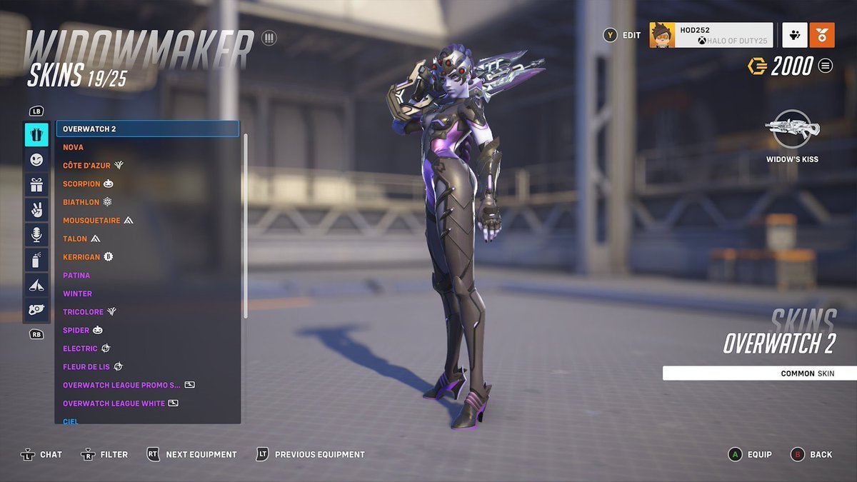 r3v115's tweet photo. @OverwatchNaeri I have everything EXCEPT the Noire Widowmaker Skin!
I wish CONTENT CREATORS can bring this to light so ALL OWNERS of the NOIRE WIDOWMAKER SKIN can get it back.
Like and Retweet if missing!
#Overwatch2 #Overwatch #Blizzard #Widowmaker #UnleashHope 
@PlayOverwatch
@BlizzardCS https://t.co/FrAXbVneUh