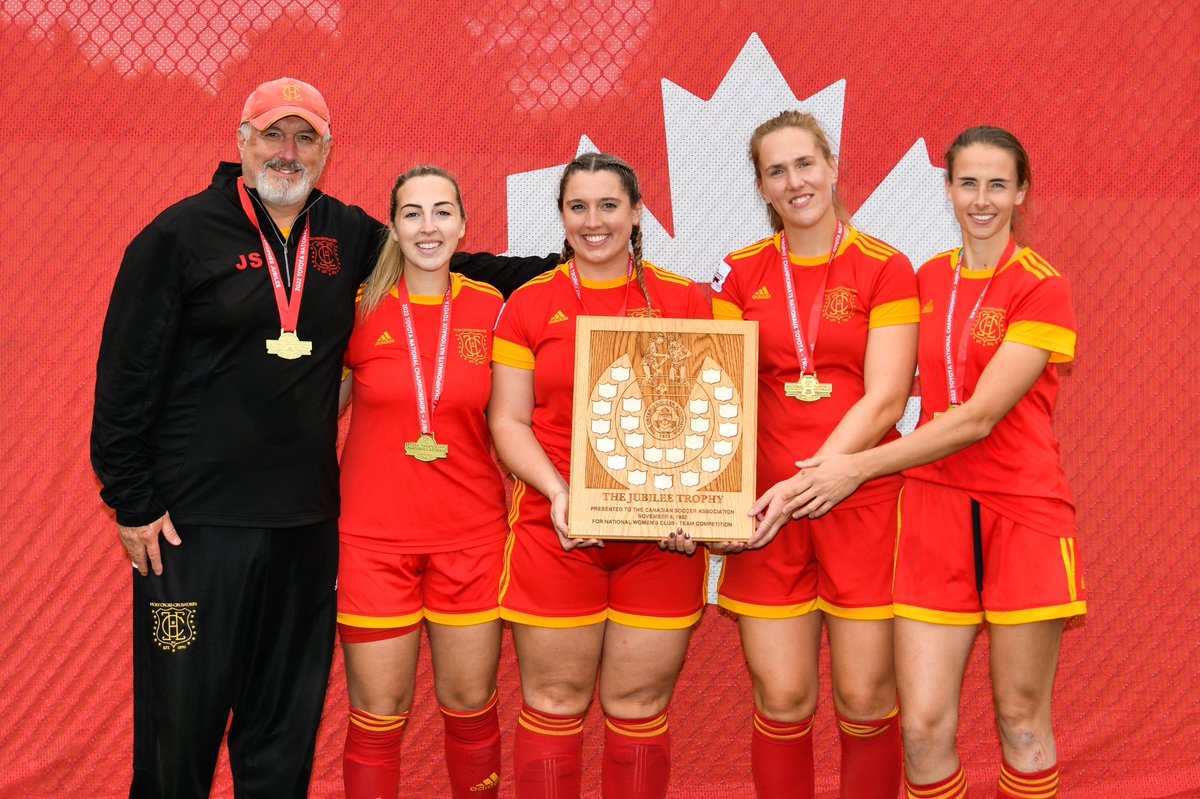 noelle2310's tweet photo. This group of girls have 4 national medals together! 2 silver, 1 bronze and finally are National Champions 🏆 @SoccerNLSA  @HC_Crusaders 

Missing from photo : Julie Crocker 

@jkpope27 @Alyssaa02 @jessnoseworthy https://t.co/SeCHIzHFiI