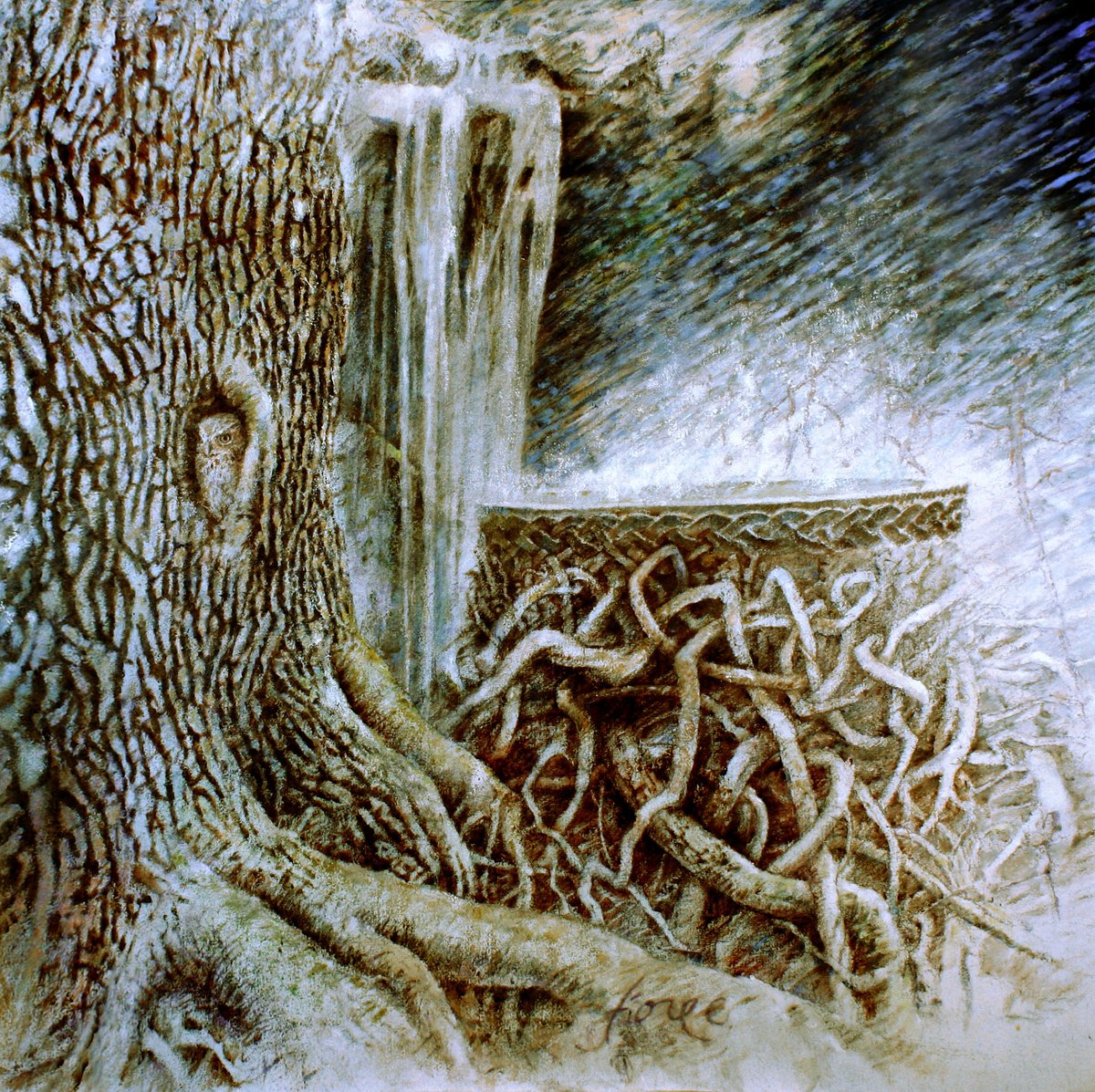 fiorecagnetti's tweet photo. Fonte della giovinezza 
#fairytales #fonte #bosco #artgallery https://t.co/78jQxjOSLm