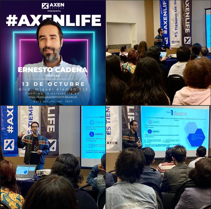 Ernesto_SMNYL's tweet photo. Este jueves 13 de oct seré orador principal en la presentación de negocios #AXENLIFE a las 7:00pm en Axen Capital suc Boca del Río
Date la oportunidad y conoce esta propuesta financiera que te ayudara a generar fuentes de ingresos pasivos 💵📈 complementando tu actual estrategia https://t.co/TAhhobntC7