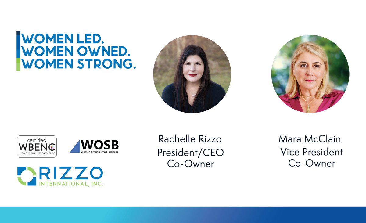 RIZZOIntl's tweet photo. We're proud to be women-owned, women-led, and women-strong. How does your company empower women?  
#NationalWomenOwnedBussinessMonth 
#WomeninBusiness #WomenInSTEM https://t.co/uYu9AkGYXM