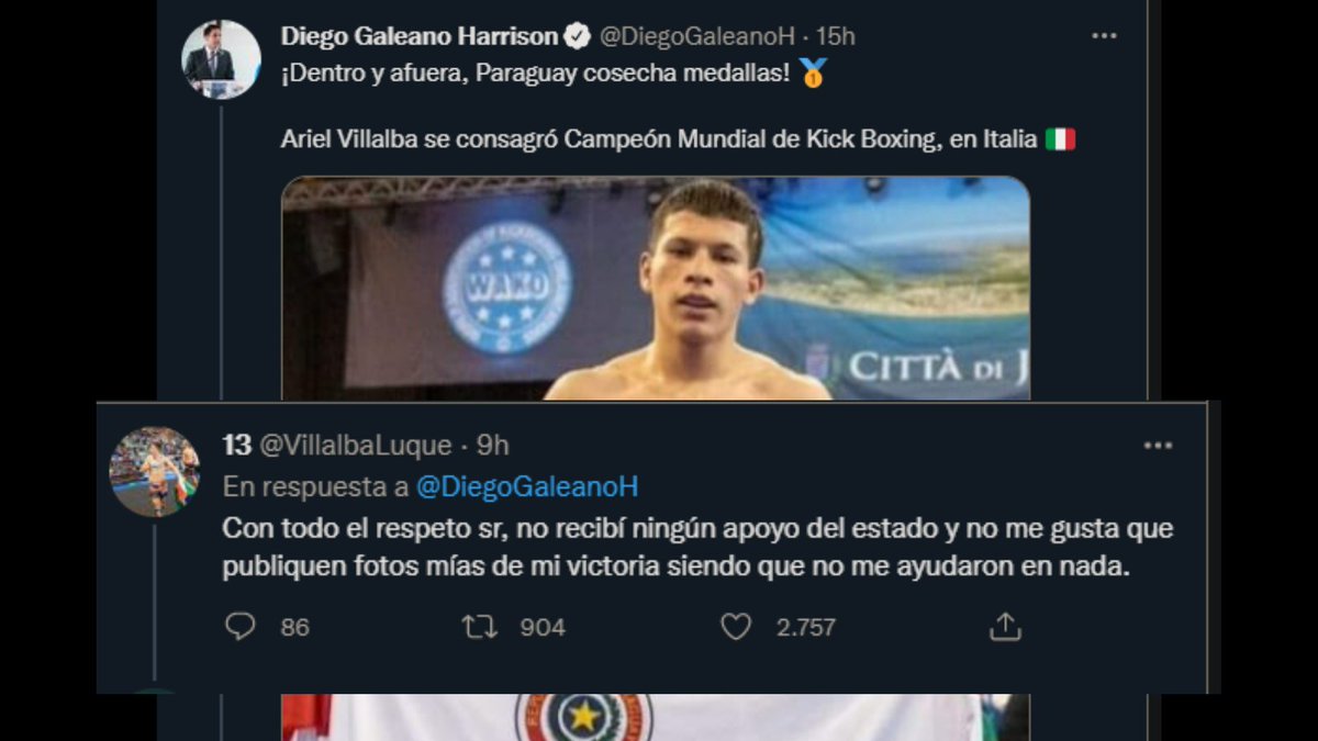 paola_garay7's tweet photo. Qué caradura sos  @DiegoGaleanoH.Ni un peso no ponen por ellos, hasta piden plata en el semáforo para sobresalir. Y otros gracias al apoyo de grandes marcas. Apoyemos a nuestros atletas siguiéndoles en sus redes. Hacé RT 🇵🇾
#HeroesAnonimos 
#GrandezaParaguaya 
#ApoyoAtletasPy https://t.co/PhordUerVK